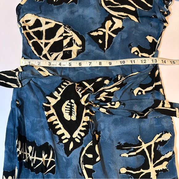 Vintage 90s All That Jazz Wrap Waist Dress - Picture 5 of 7